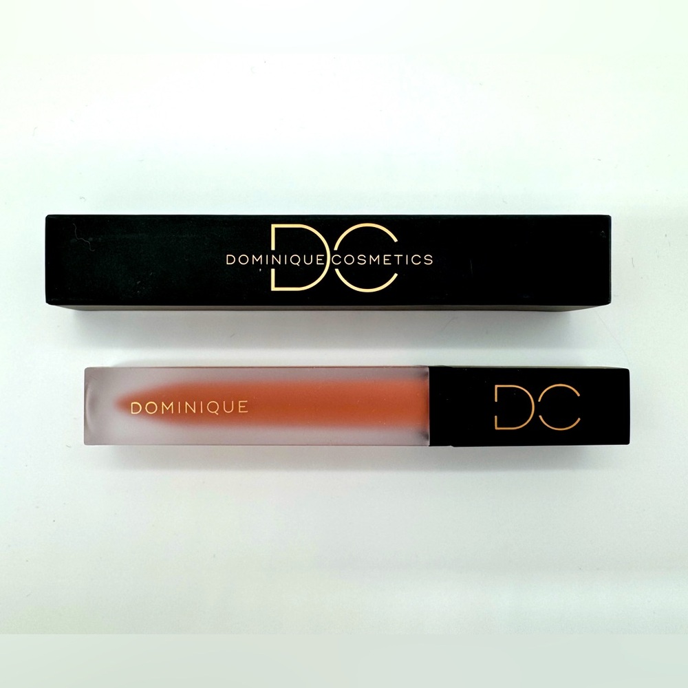 NIB Dominique Cosmetics Cream Matte Liquid Lip - Nude Kiss